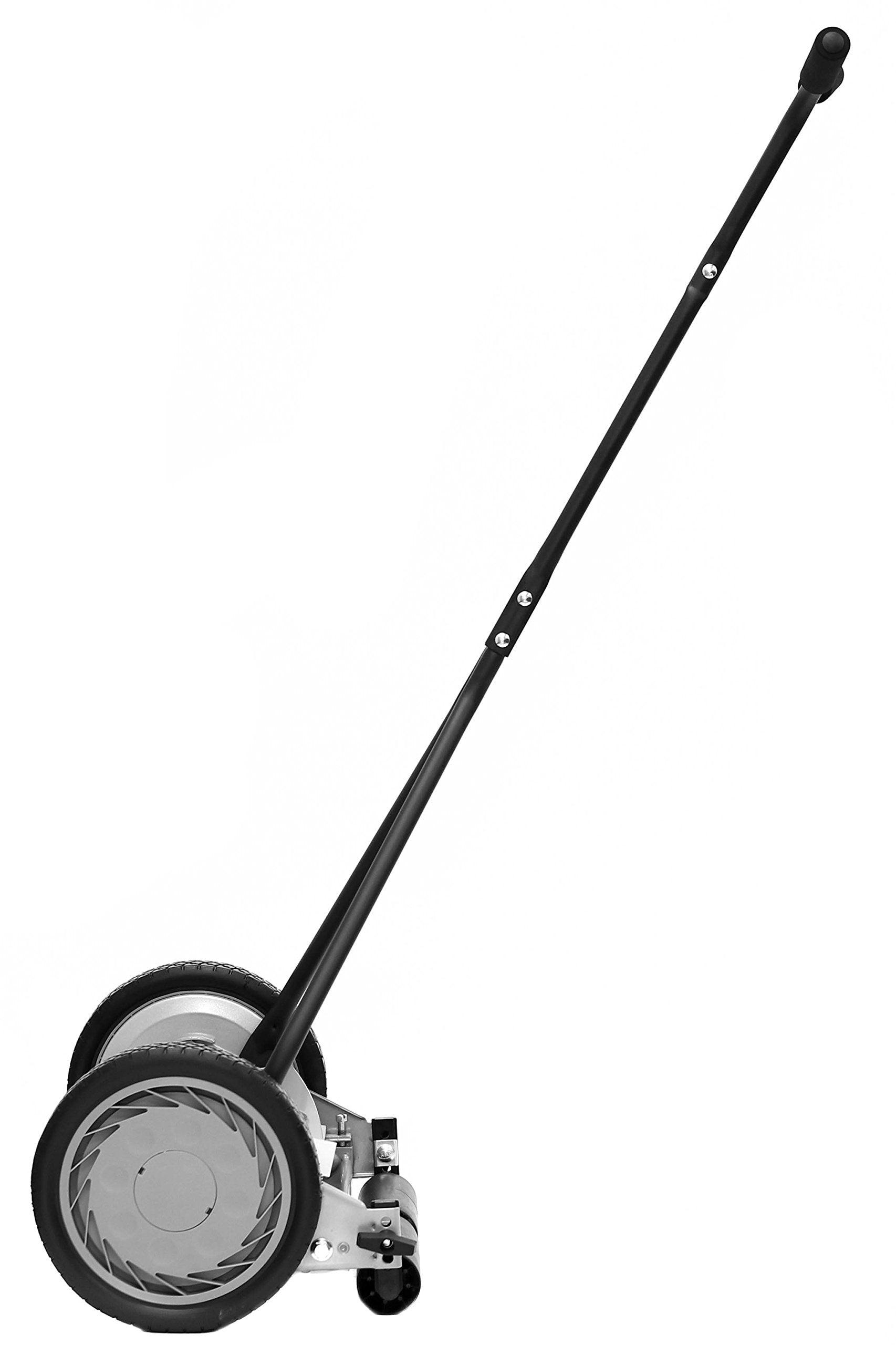 Great States 415-16 reel mower with heat treated blades for lasting sharpness.