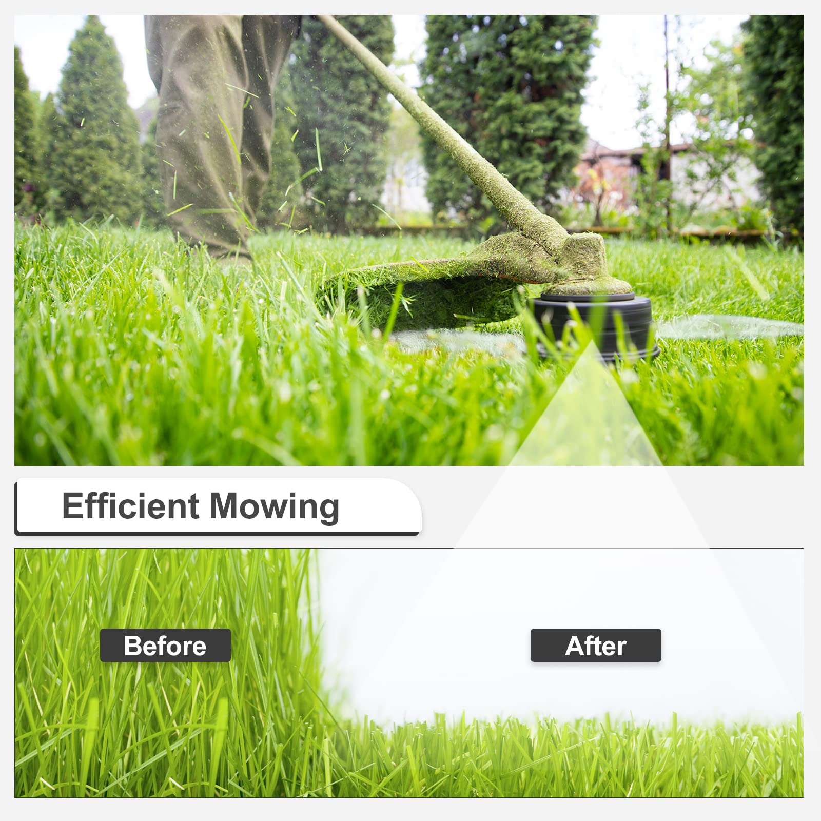 Cutting performance boost for yard work with GreatBuddy AF-100.