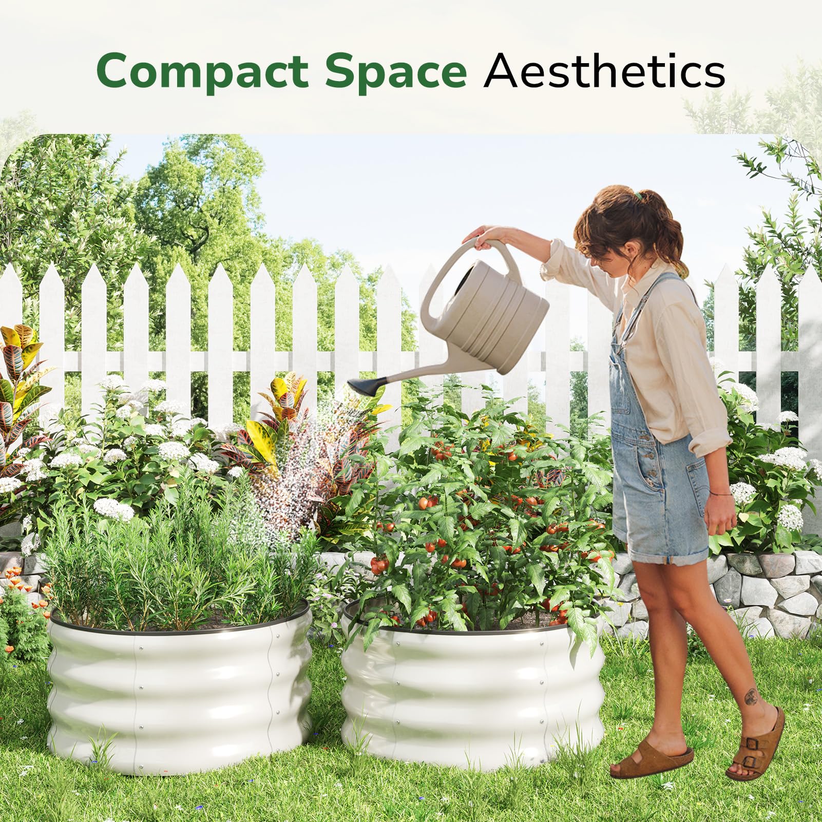 GreatBuddy anti-cut gloves and toolset shown for safer DIY gardening