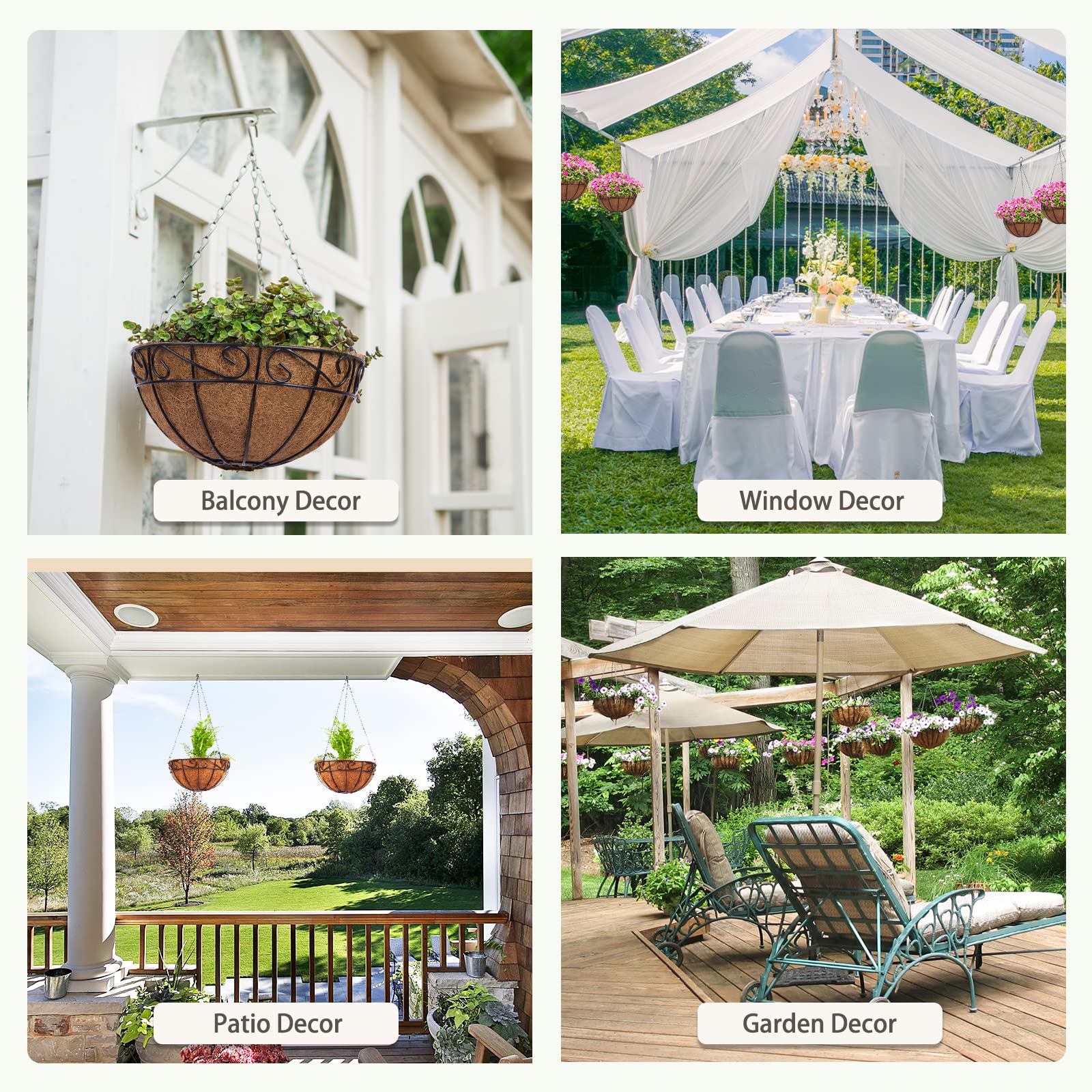 GreatBuddy liner used indoors and outdoors for decorative displays