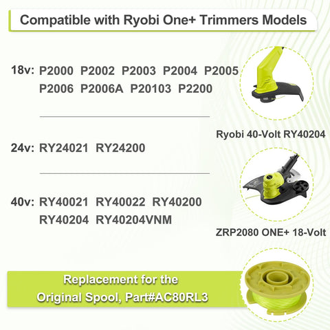 GreatBuddy 0.08-inch nylon line delivers durable trimming performance.