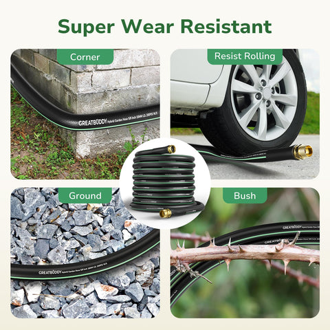 GreatBuddy compact storage roll-up with hose neatly stored.