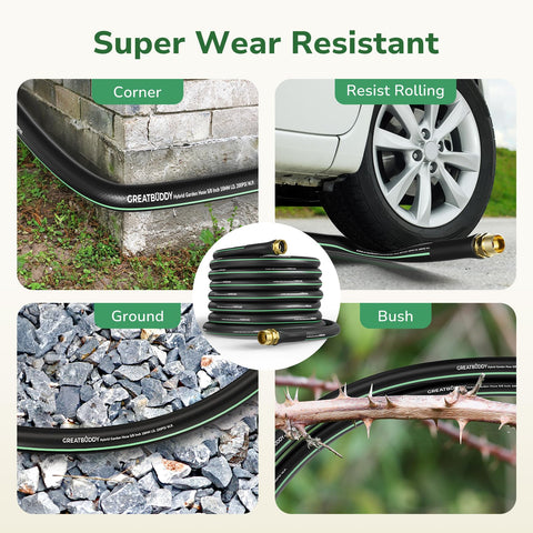 GreatBuddy ultra-lightweight hose for easy handling and transport