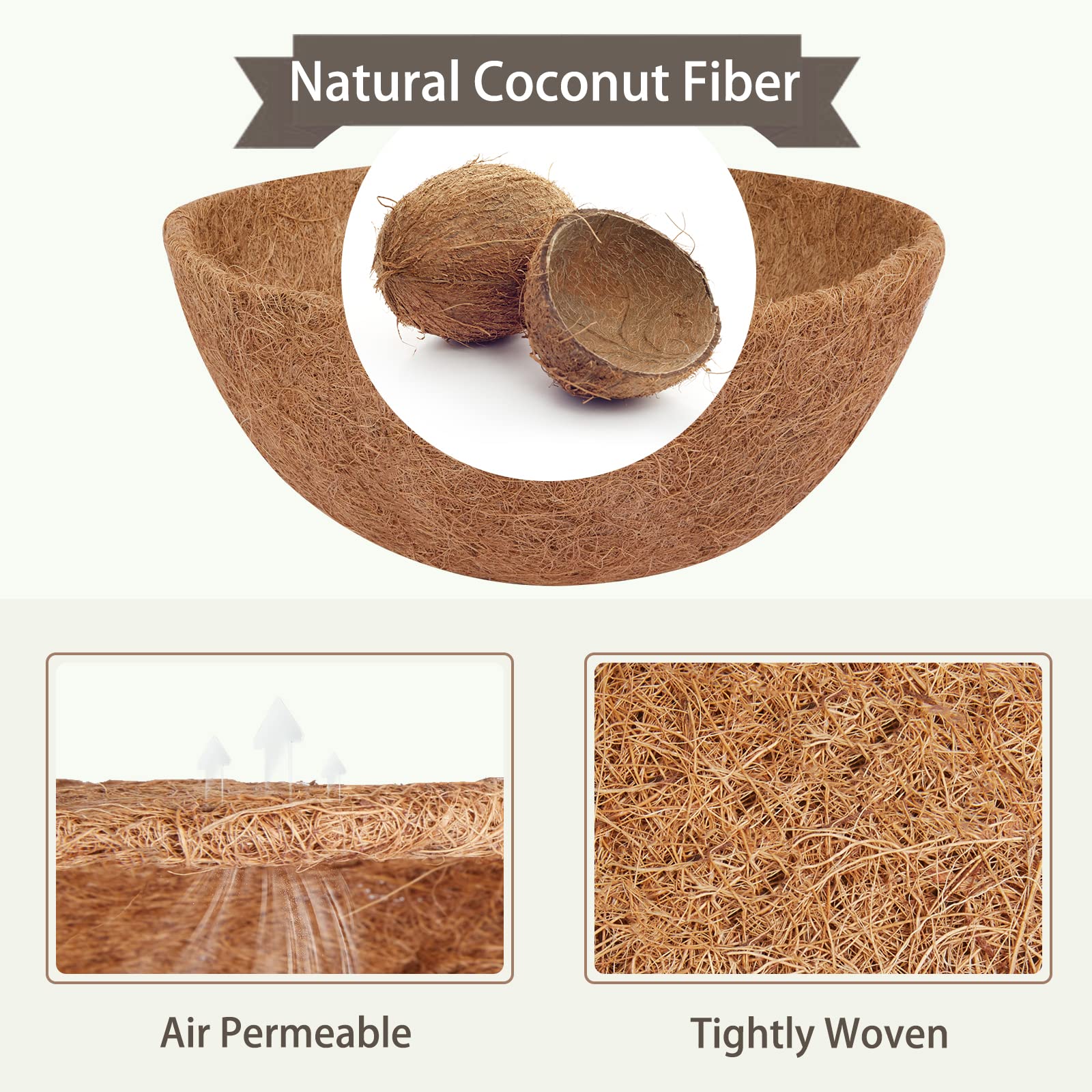 GreatBuddy indoor-outdoor liner ideal for orchids and flowering plants.