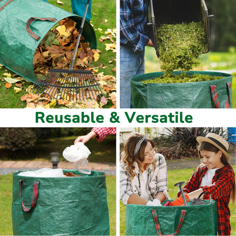 GreatBuddy lightweight, portable 3-pack for versatile garden cleanup.