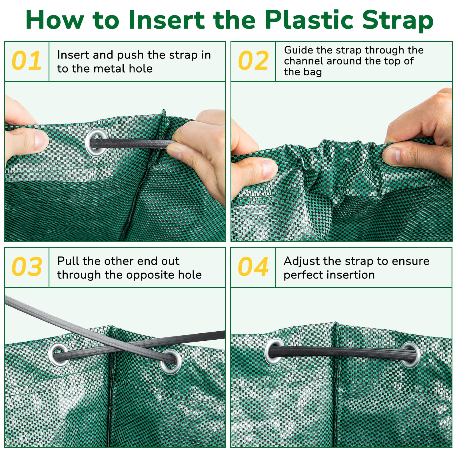 GreatBuddy lightweight and portable bags for effortless curbside collection