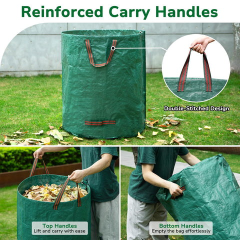 GreatBuddy top insert strip keeps bag upright during loading