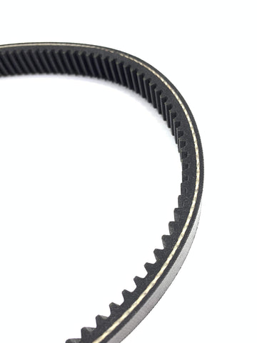 Greatshow belt mounting view illustrating secure fit within the transaxle assembly.