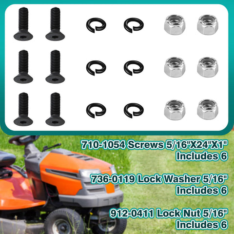 Greatshow fasteners pack included for secure blade installation