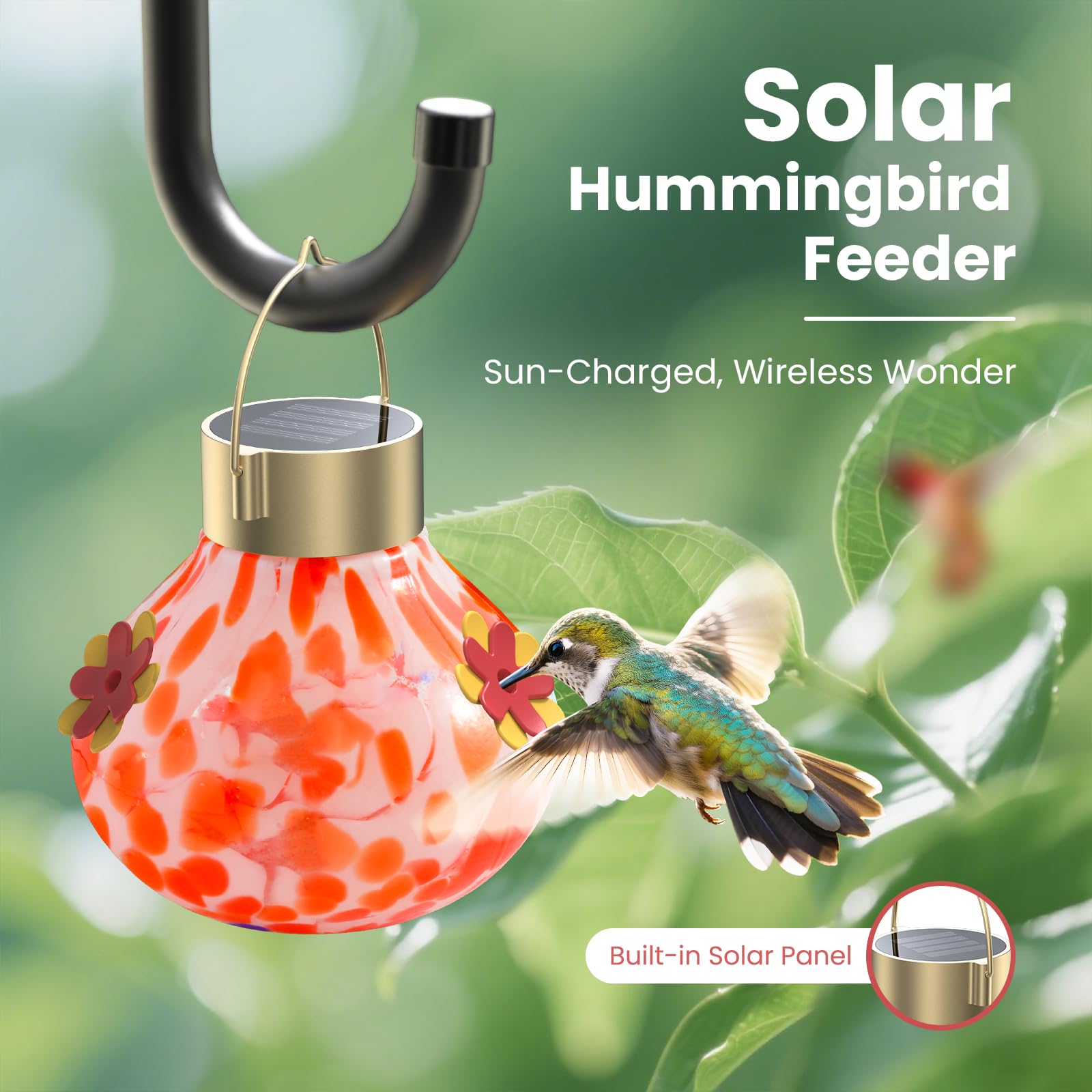Grebilux wide-mouth feeder enables quick filling and easy cleaning
