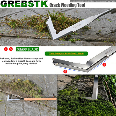 GREBSTK beech handle with hanging hole rests comfortably in hand