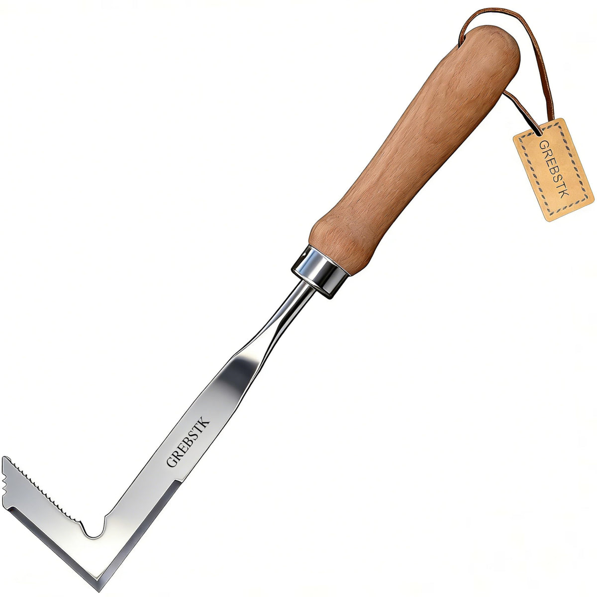 GREBSTK Crack Weeder blade for precise weed scraping between cracks.