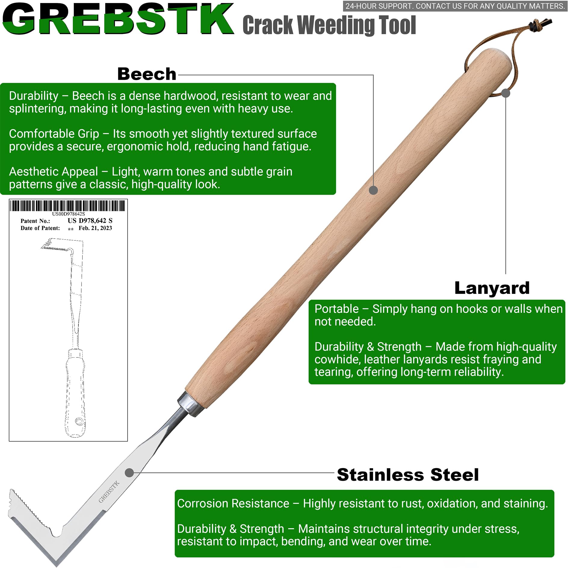 GREBSTK professional-grade tool trusted by homeowners and landscapers