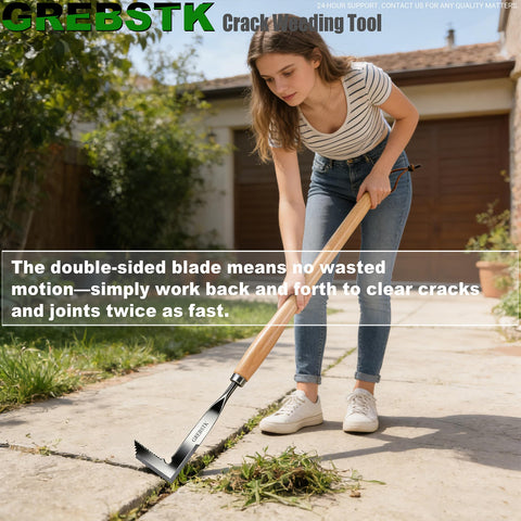 GREBSTK stainless steel blade close-up highlighting sharp penetration