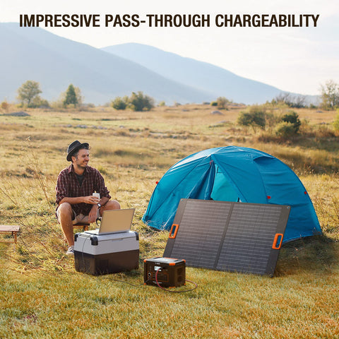 GRECELL 519Wh battery inside delivers reliable, quiet power for campsites
