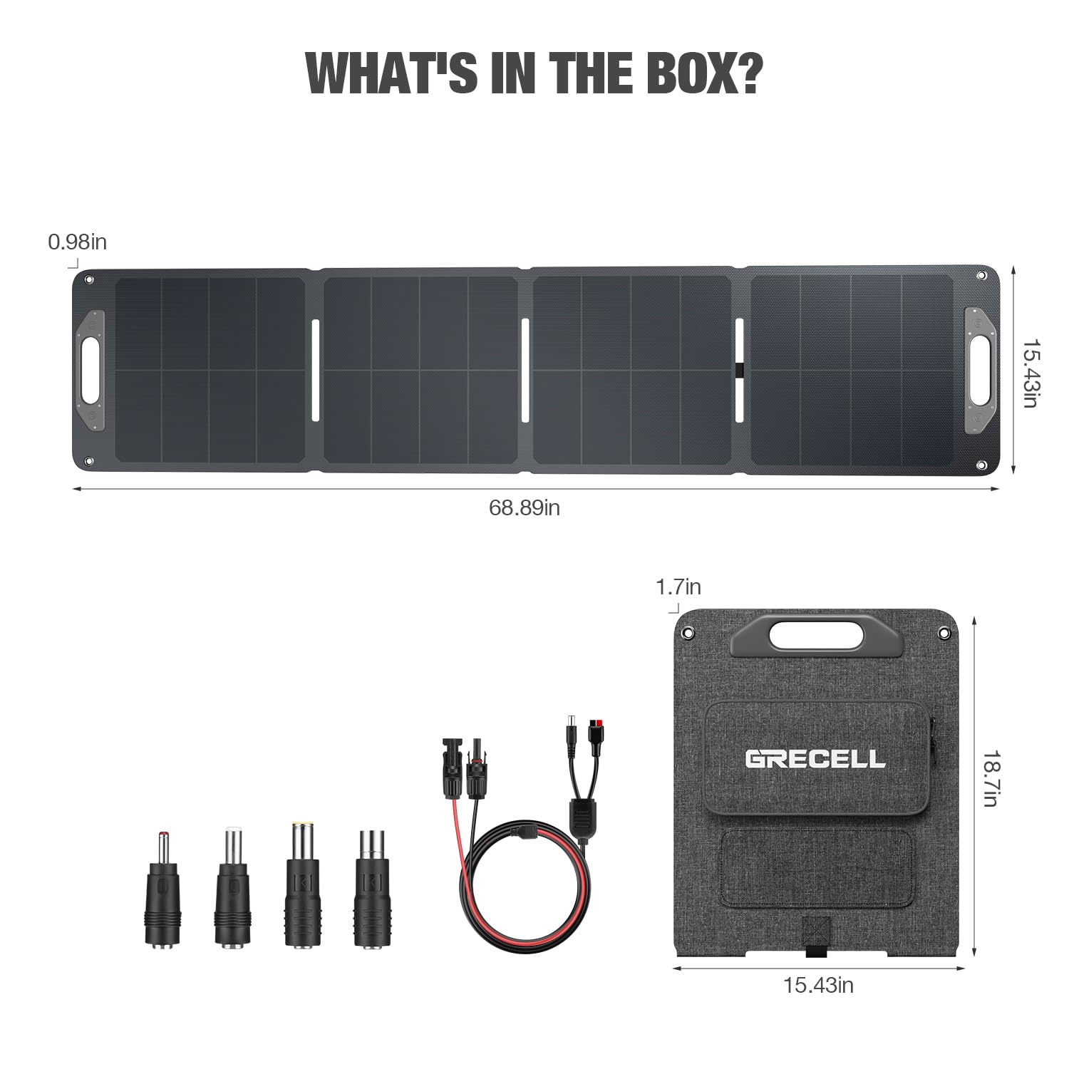 GRECELL expandable system supports series or parallel for more power