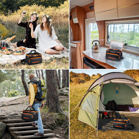GRECELL multifunction storage bag doubles as versatile outdoor storage.