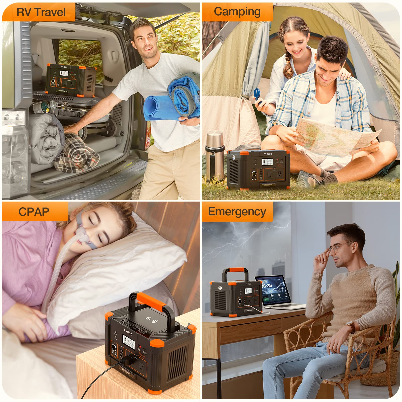GRECELL lightweight 14.1 lb design for effortless transport during trips