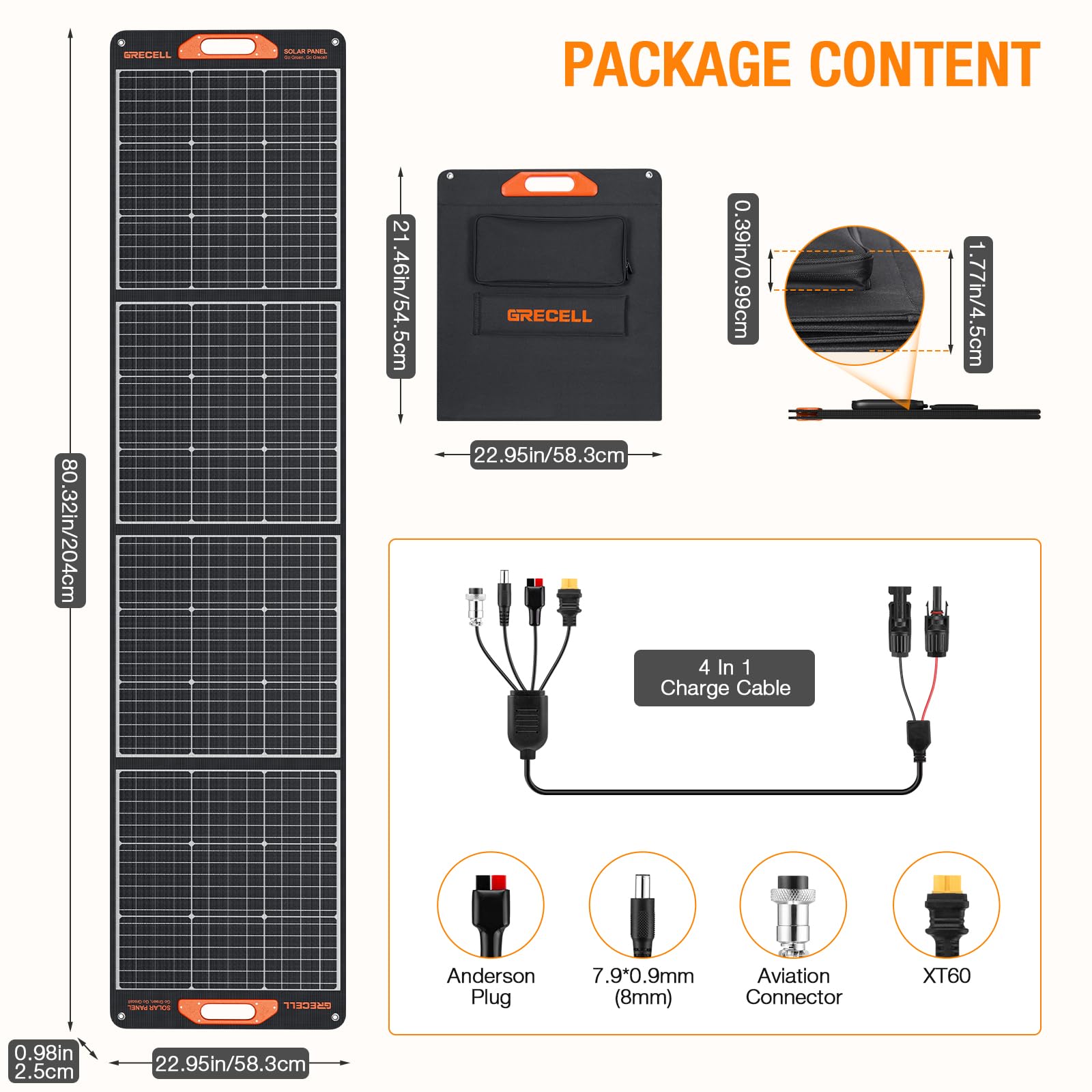 GRECELL UB200 in a camper van setup demonstrates practical off-grid charging scenario