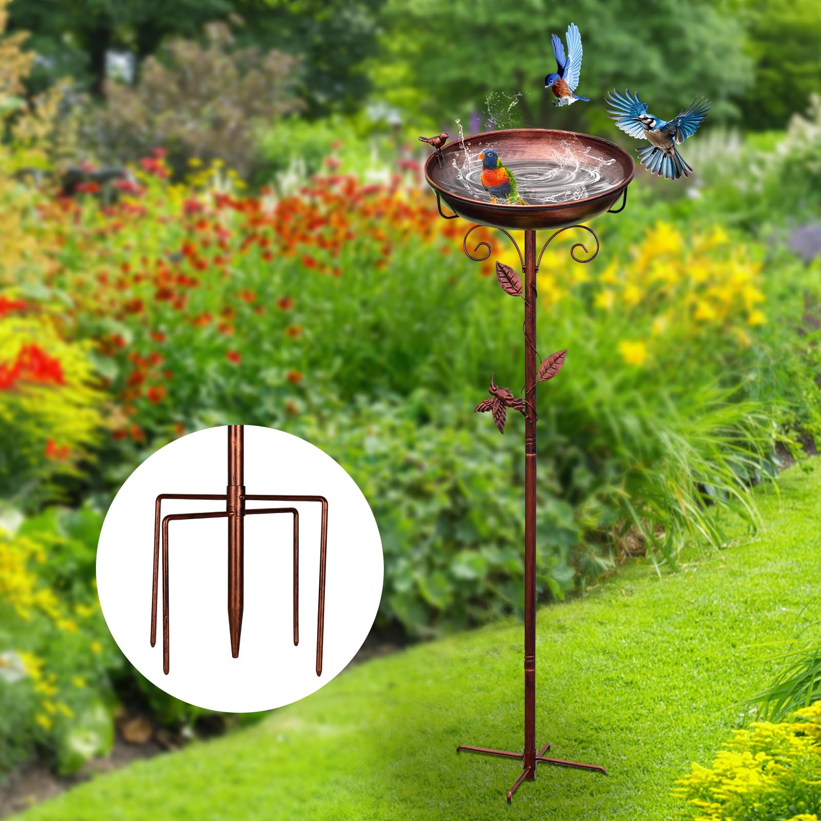 GRECOMEIN garden decor and wildlife utility makes a thoughtful outdoor gift