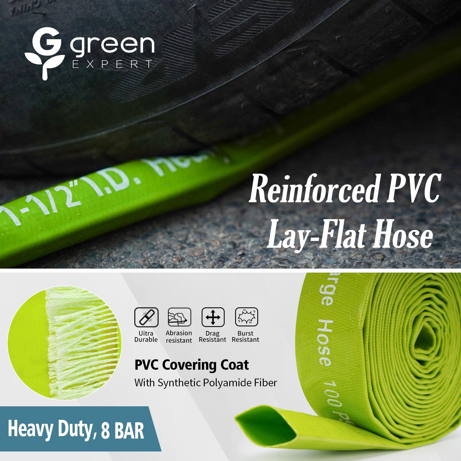 Green Expert 0.06-inch wall thickness supports strong flow
