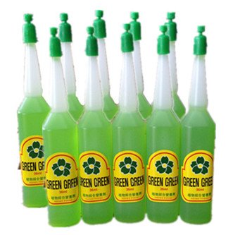 Green Factory Green Green Plant Food tubes ready for indoor plant growth.