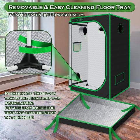 Green Hut assembly instructions enable easy setup