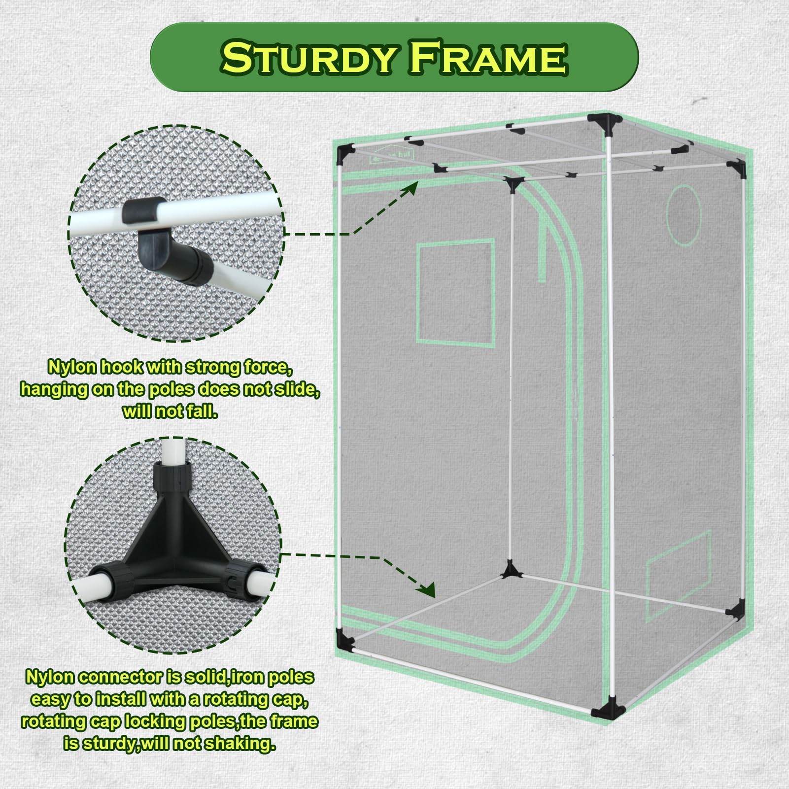 Green Hut upgraded connector offers rust-resistant, secure pole joints