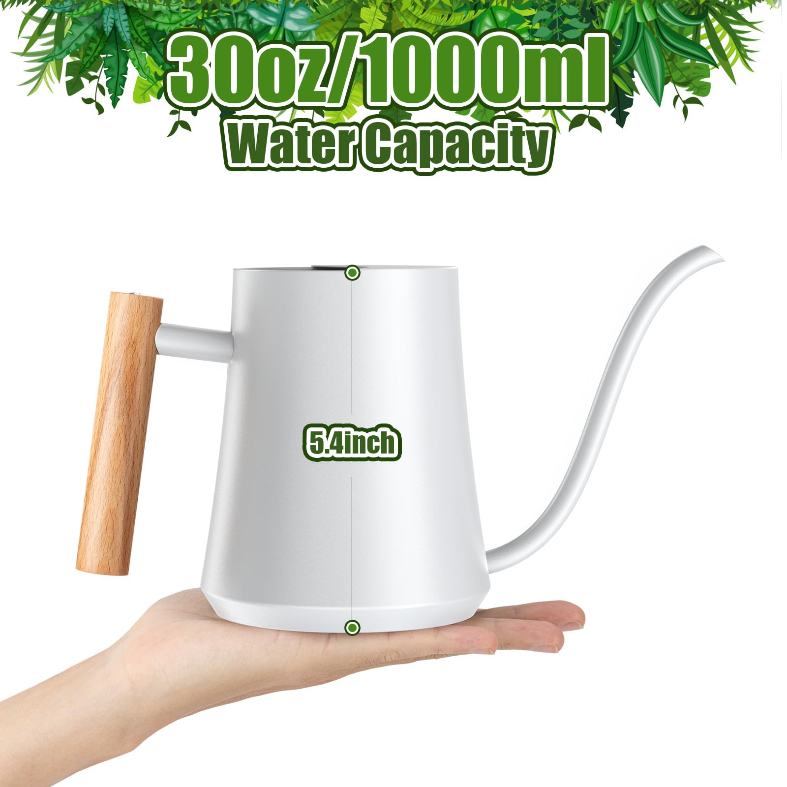 Green Moon Water Can hangings plants long spout for reach