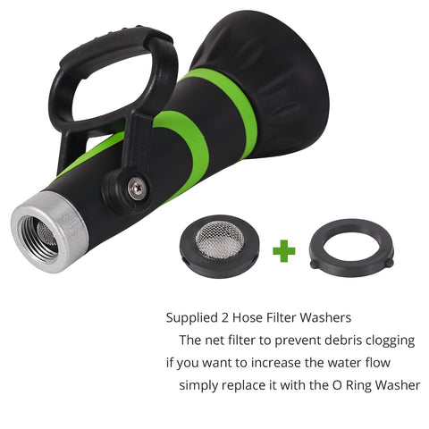 GREEN MOUNT GSFNG98 rubber-coated grip prevents temperature transfer for comfortable operation.