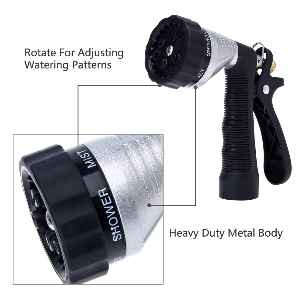 GREEN MOUNT slip-resistant grip provides comfortable control.