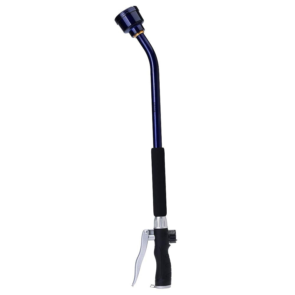 Green MOUNT watering wand 24 inch arc for precise irrigation of hanging baskets