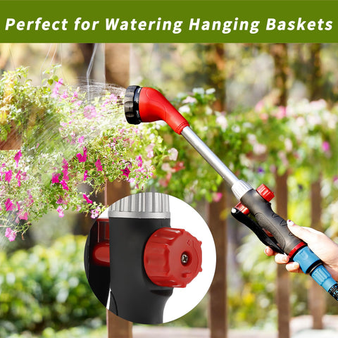 GREEN MOUNT watering wand angled spray ideal for edges and planters.