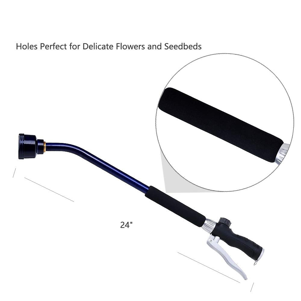 Ideal for baskets and beds with Green MOUNT watering wand
