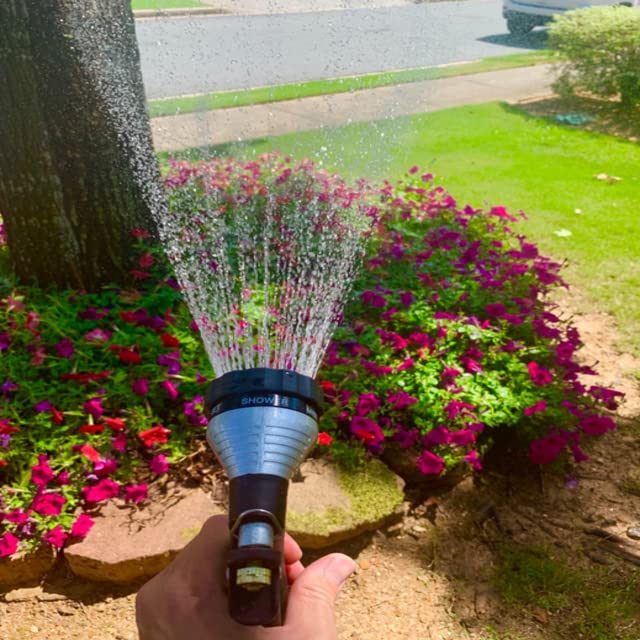 GREEN MOUNT zinc alloy build resists rust for long-lasting garden use.