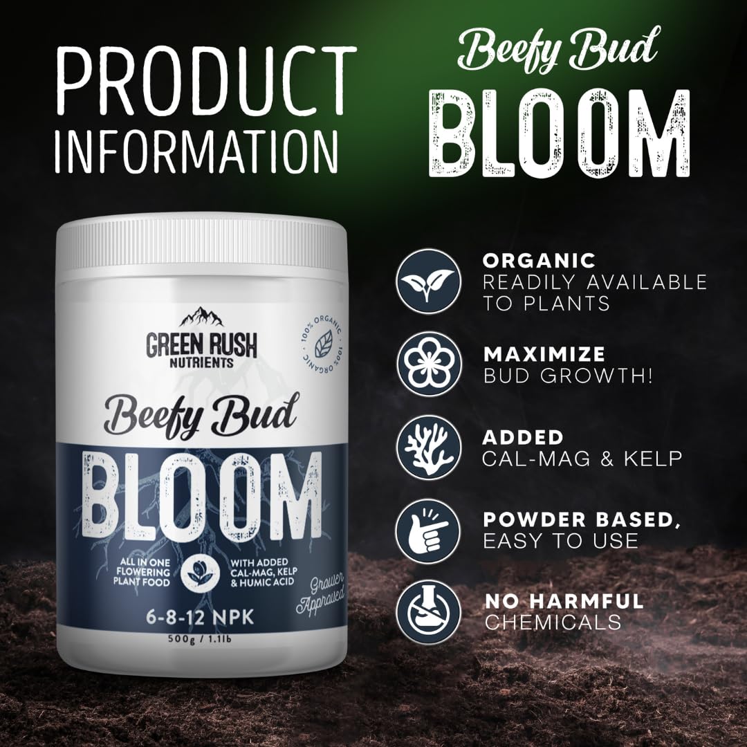 Green Rush Nutrients nourishes soil and roots for healthier plants