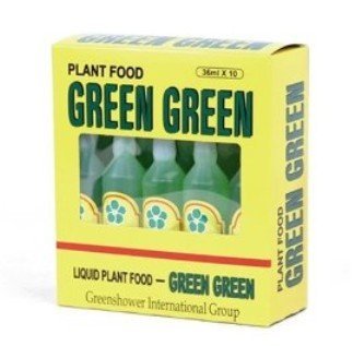 Green2 Green Green Plant Food bottle for precise dosing to support plant growth.