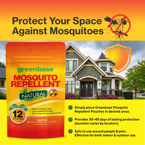RV or outdoor area with Greenbase mosquito repellent pouch