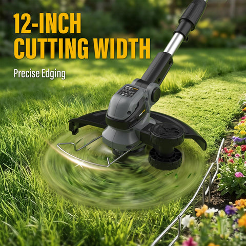 GREENFURY adjustable head and handle improve comfort for extended use.