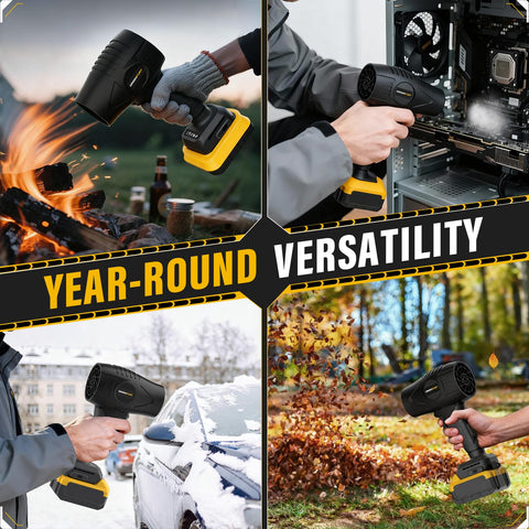 GREENFURY ideal for indoor and outdoor tasks like garage cleanup.