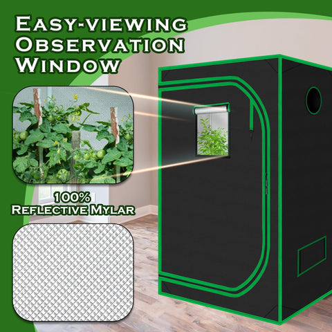Green Hut removable waterproof floor tray keeps spills contained and cleaning simple.
