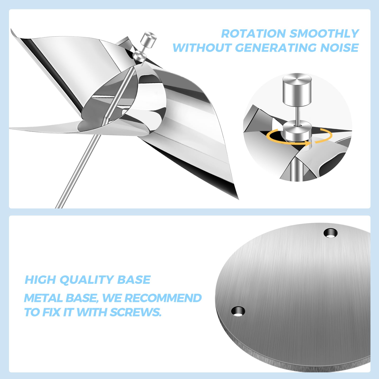 Greenight double-sided reflector with silver plating boosts visibility across daylight hours.