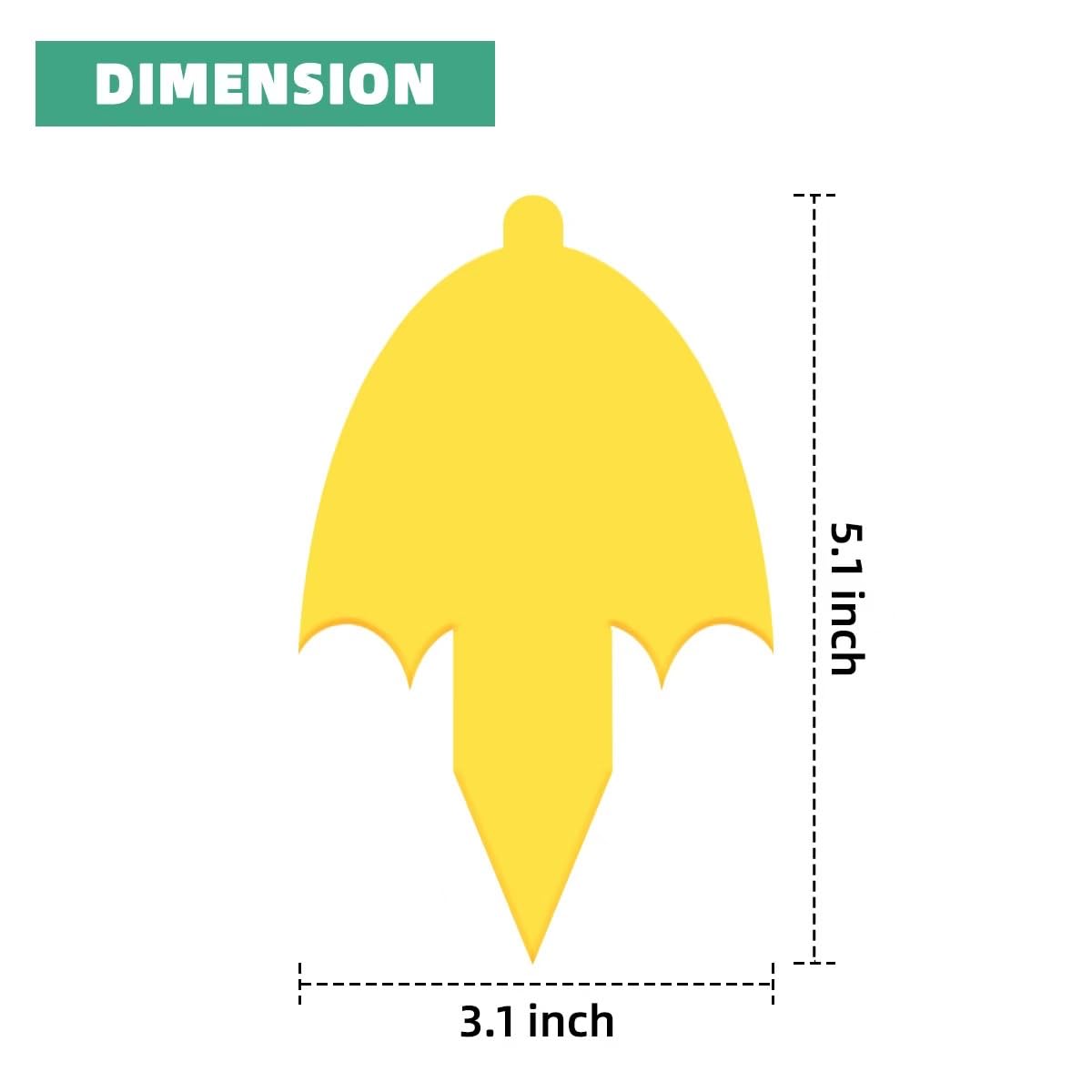 Greenkeeper Ver 2.0 yellow gnat traps decorative flower design for pest control visuals