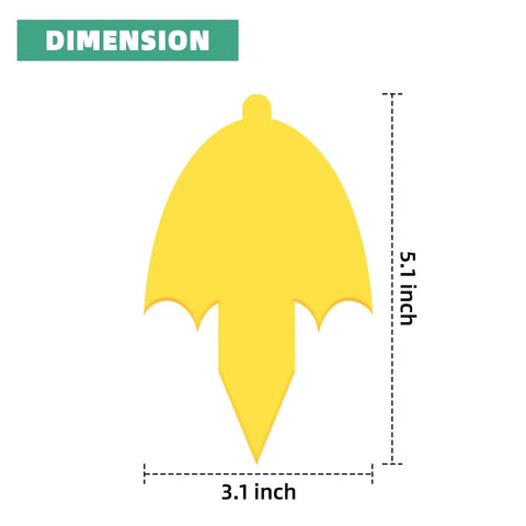 Greenkeeper Ver 2.0 yellow gnat traps decorative flower design for pest control visuals