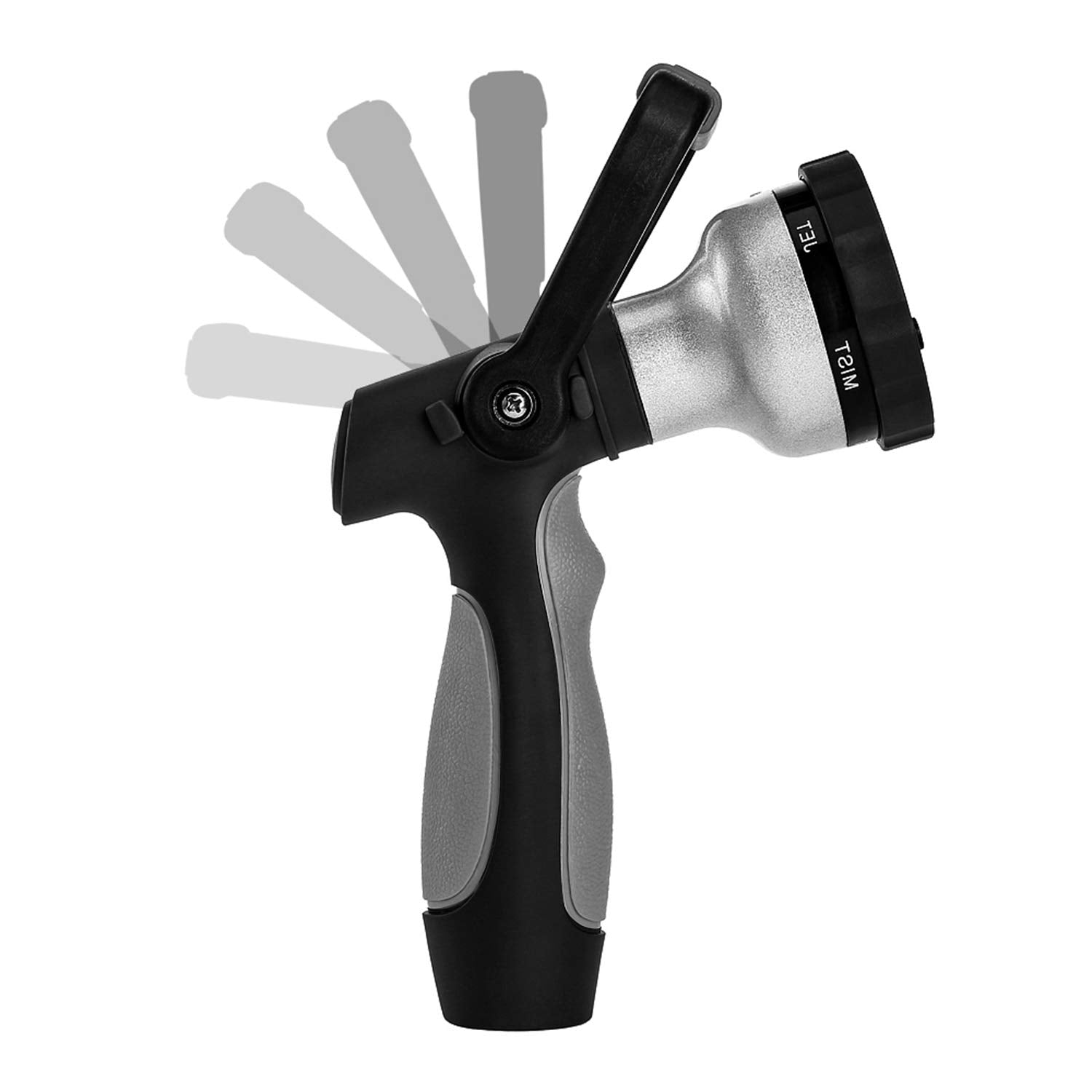 Green Mount nozzle ideal for washing cars and watering plants