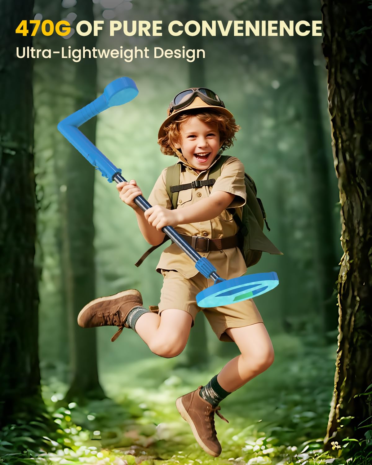 Includes shovel, rake, and guide for an all-in-one learning kit.