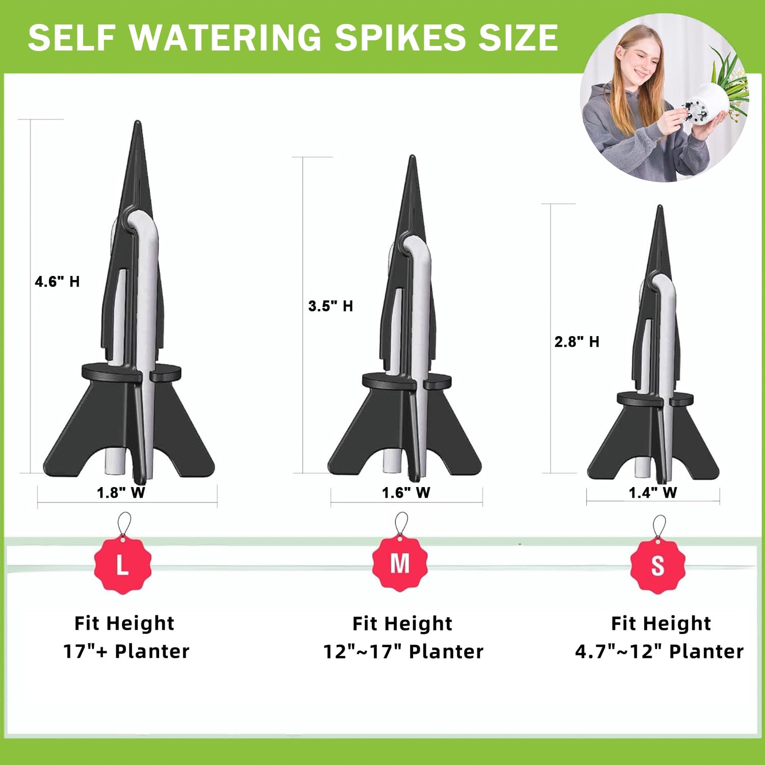 GreenShip self-watering system in action for indoor and outdoor plants
