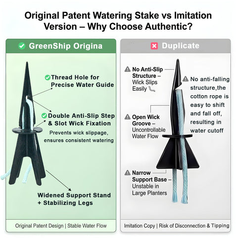 GreenShip long lasting hydration system for days or weeks between refills