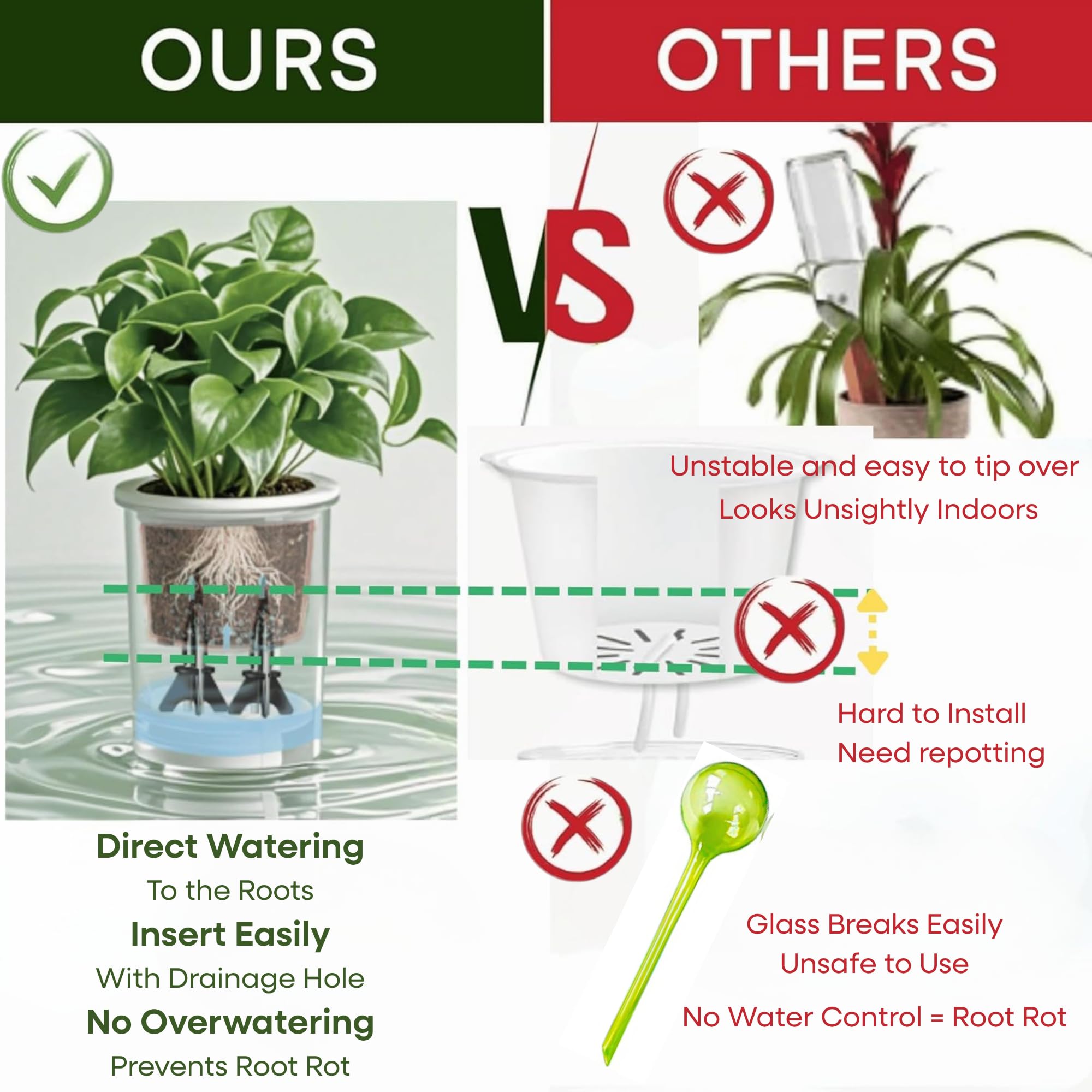 Eco-friendly setup using GreenShip spikes with reusable containers