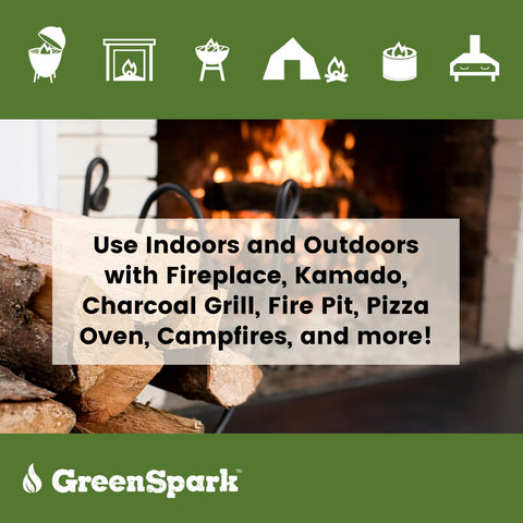 GreenSpark long-burn fire starters deliver extended warmth for gatherings